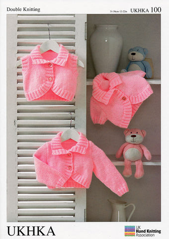 Cardigans and Waistcoat in DK (UKHKA100)