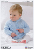Cardigans, Bootees and Hat in DK (UKHKA118)