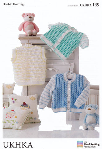 Cardigan and Waistcoat in DK (UKHKA139)