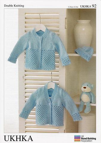 Cardigans and Hat in DK (UKHKA92)