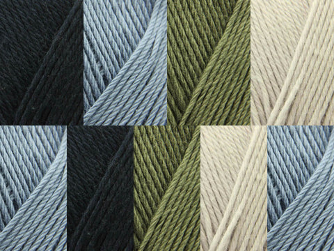 Rowan Crochet Along Colour Pack - Baby Blanket - Blues Colourway