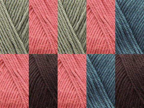 Rowan Crochet Along Colour Pack - Ladies Wrap - Vibrant Colourway