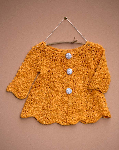 Wee Liesl in Fyberspates Scrumptious 4 Ply by Ysolda