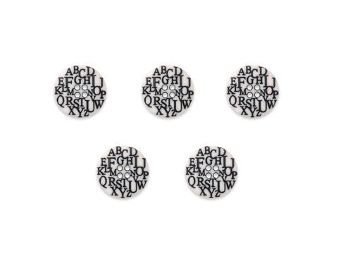 Bergere de France - Alphabet Buttons